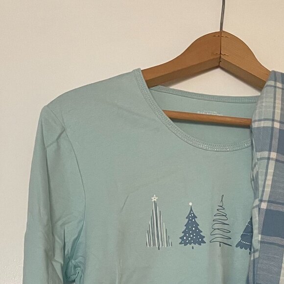 Northern Reflections - Light Blue Tree Pyjama Set (Size XS) - Picture 3 of 3